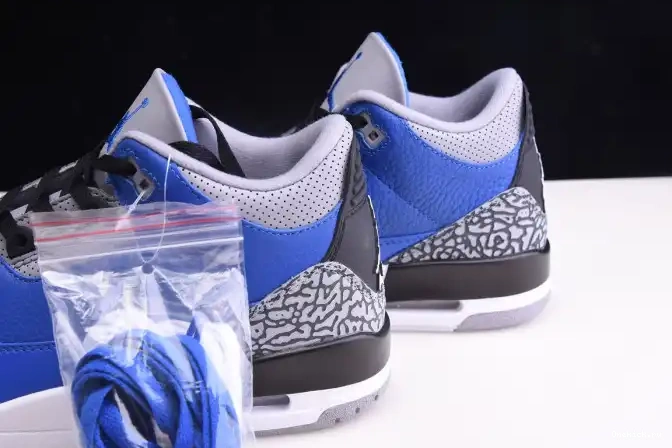 One Kick 'Varsity - Air 400 Retro Jordan 3 CT8532 Royal' 0518